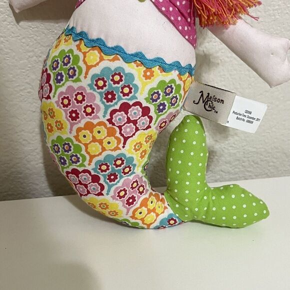 Maison Chic Sandy the Mermaid Plush Doll 10" - Picture 6 of 10